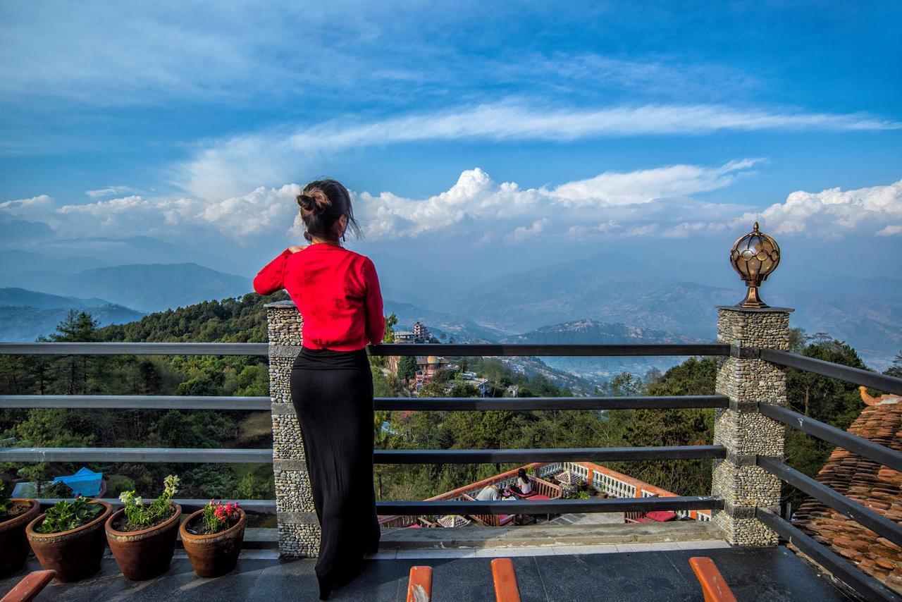 Peaceful Cottage & Cafe Du Mont Nagarkot Exterior foto