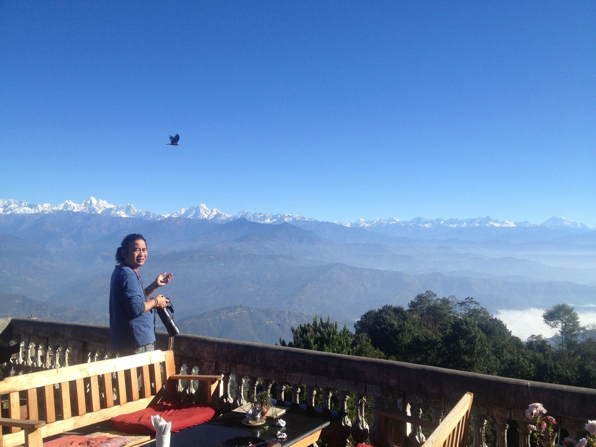 Peaceful Cottage & Cafe Du Mont Nagarkot Exterior foto