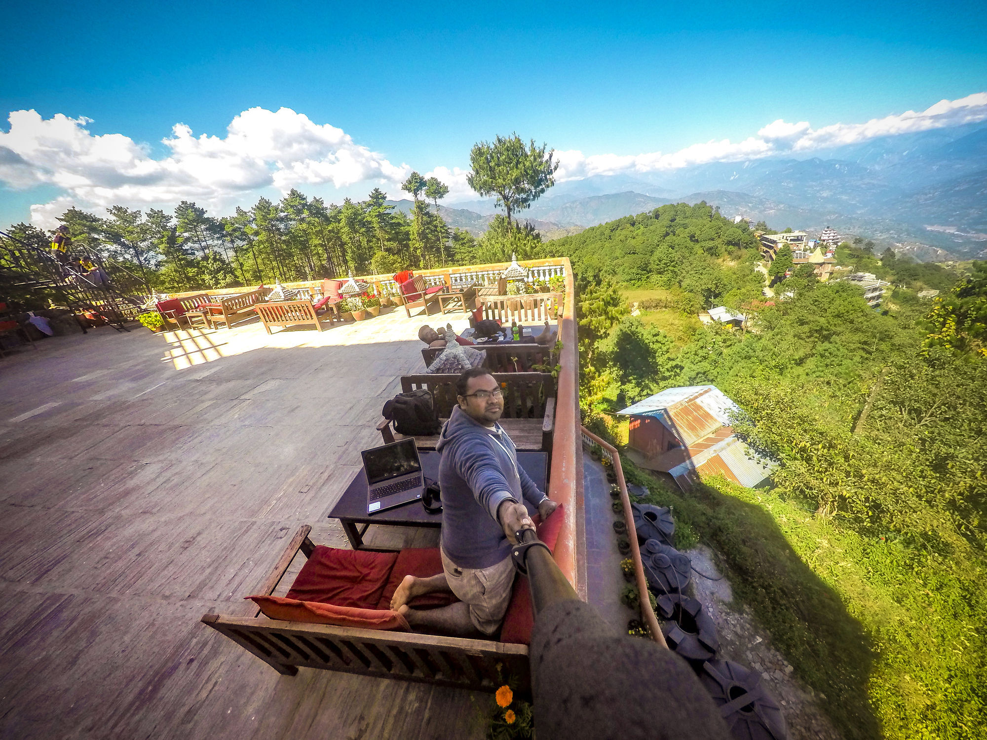 Peaceful Cottage & Cafe Du Mont Nagarkot Exterior foto